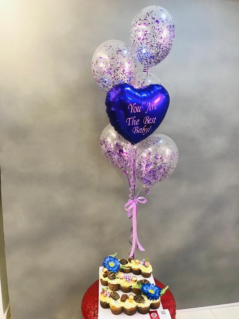 Single Set Personalized clear Helium Balloon - Image 2