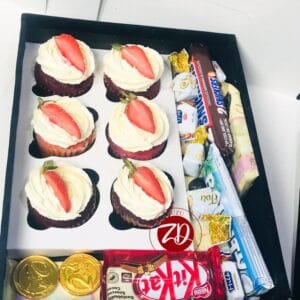 Sweet Indulgence - Cupcakes & Chocolates Combo