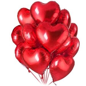 Heart Shaped Love Balloons