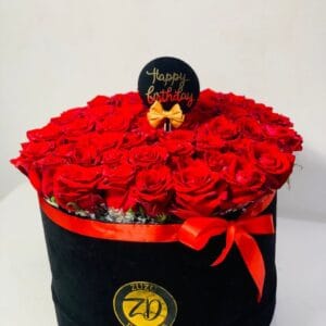 Adelya - Luxury Red Roses Box
