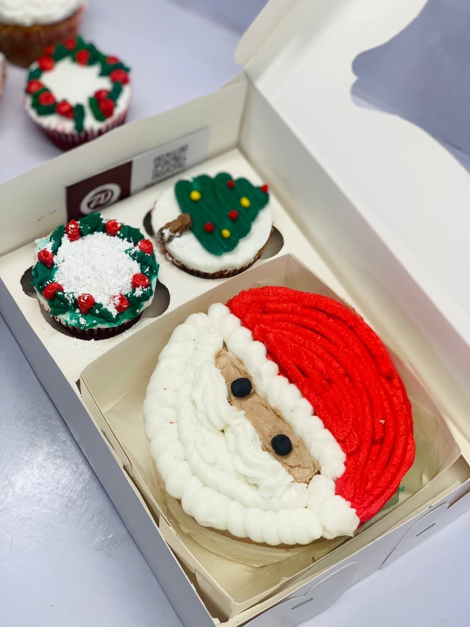 . Santa Bento Christmas Cake - Image 2