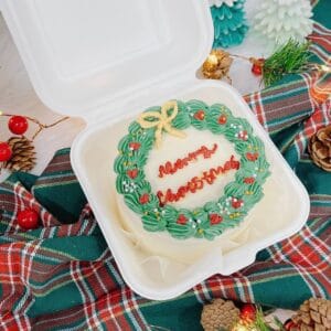 Bento christmas cake
