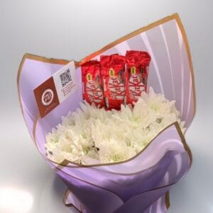 Flowers and Chocolate Combo Gift