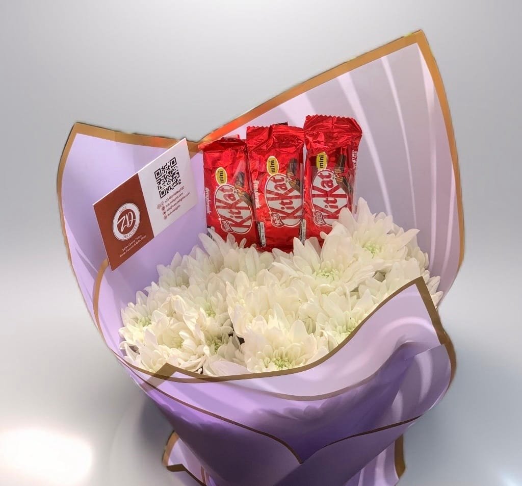Flowers and Chocolate Combo Gift