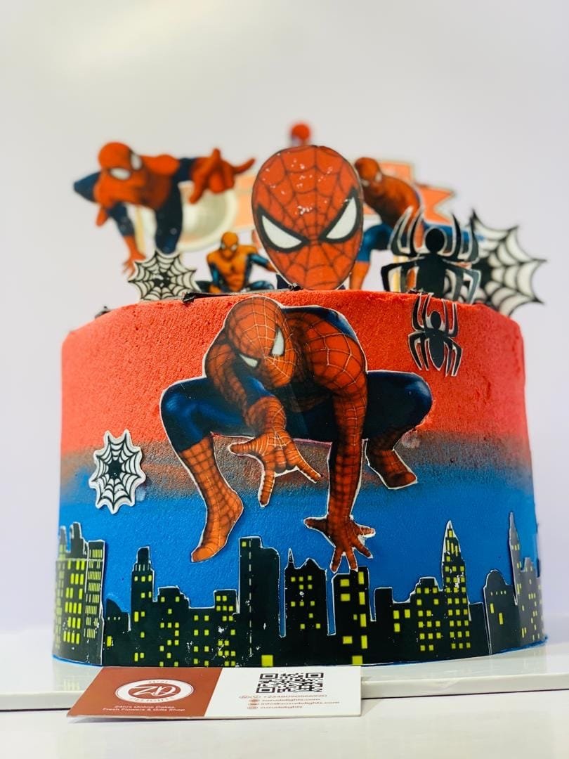 Spiderman Cake