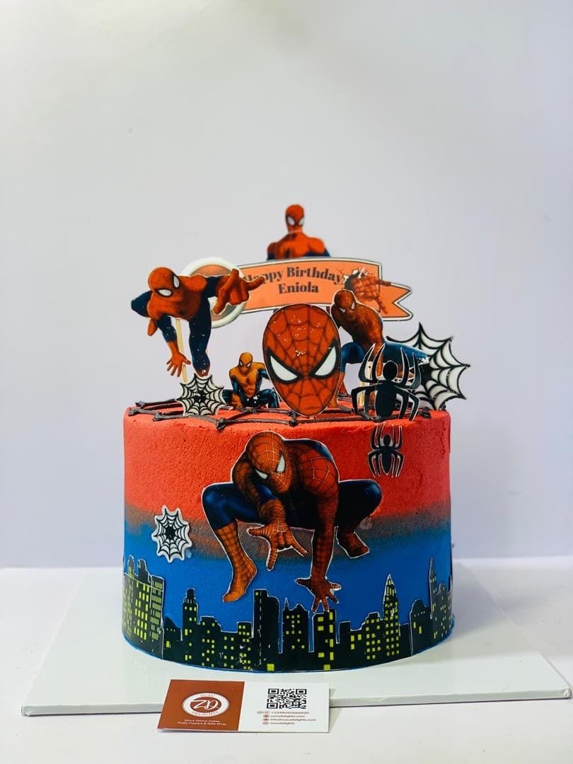 Spiderman Cake - Image 2