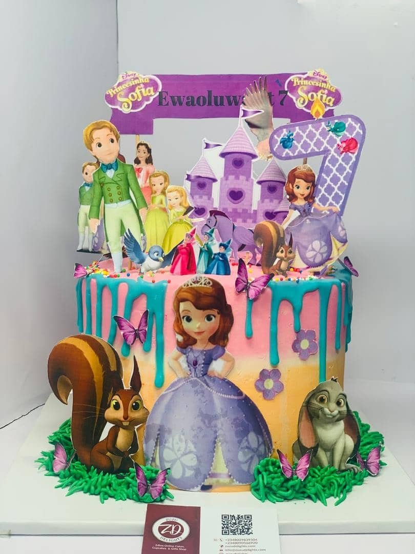 Sofia The First Cake
