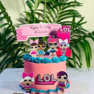 lol surprise cake